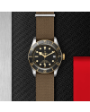 Tudor Black Bay S&G 41 mm steel case, Fabric strap (horloges)